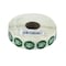 National Checking .75" Circle Trilingual Removable Green Friday Label, PK2000 R7505R - alternate 3